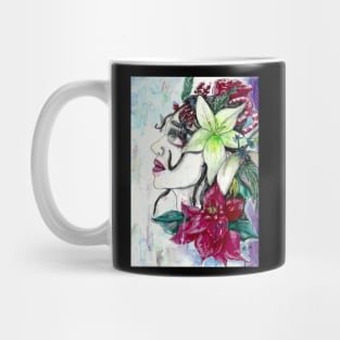 Yuletide Woman Mug